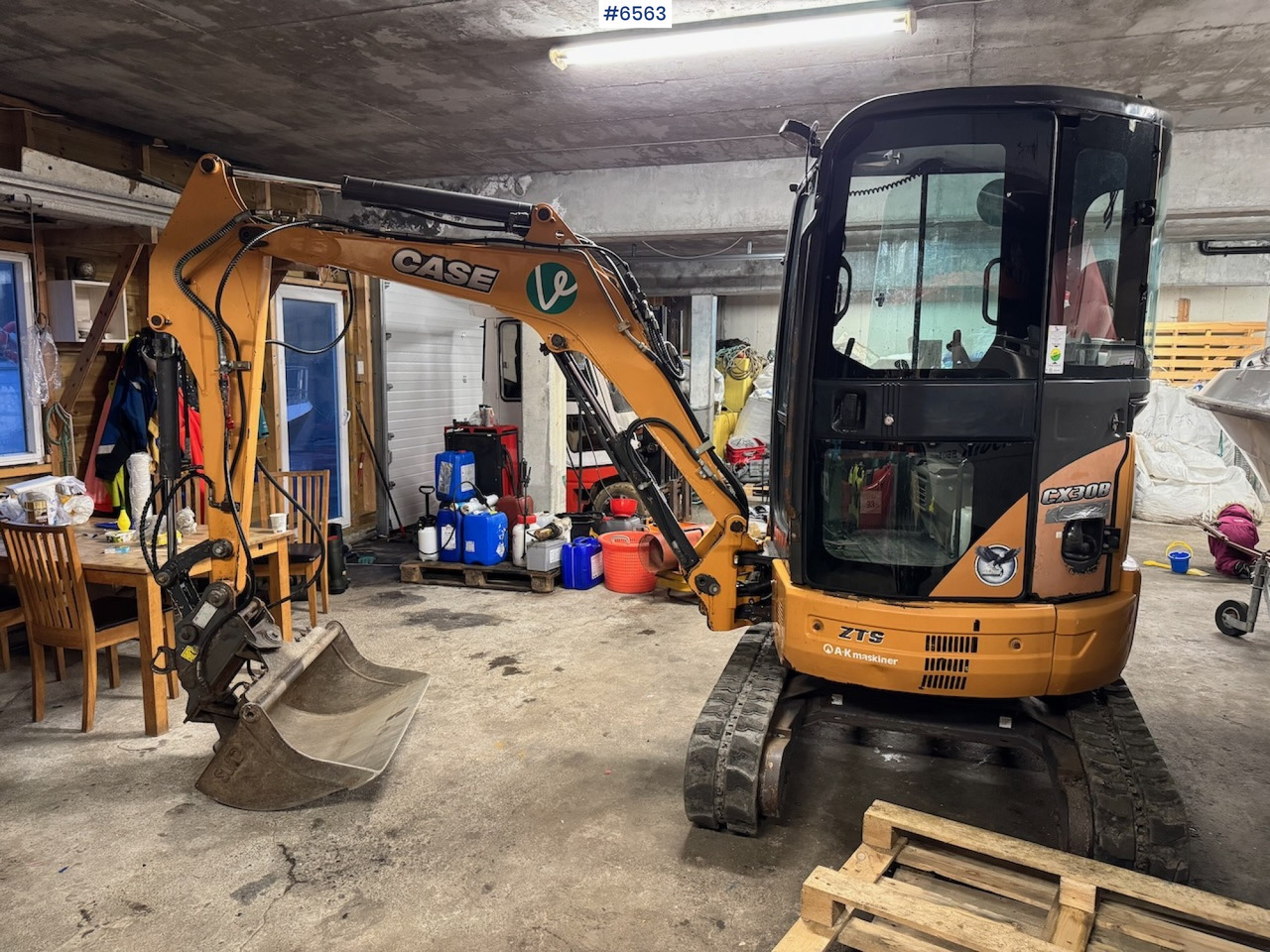 2014 Case CX 30B S2 ZTS w/ 3 buckets, grapple and trailer. - Εκσκαφέας: φωτογραφία 3 2014 Case CX 30B S2 ZTS w/ 3 buckets, grapple and trailer. - Εκσκαφέας: φωτογραφία 3