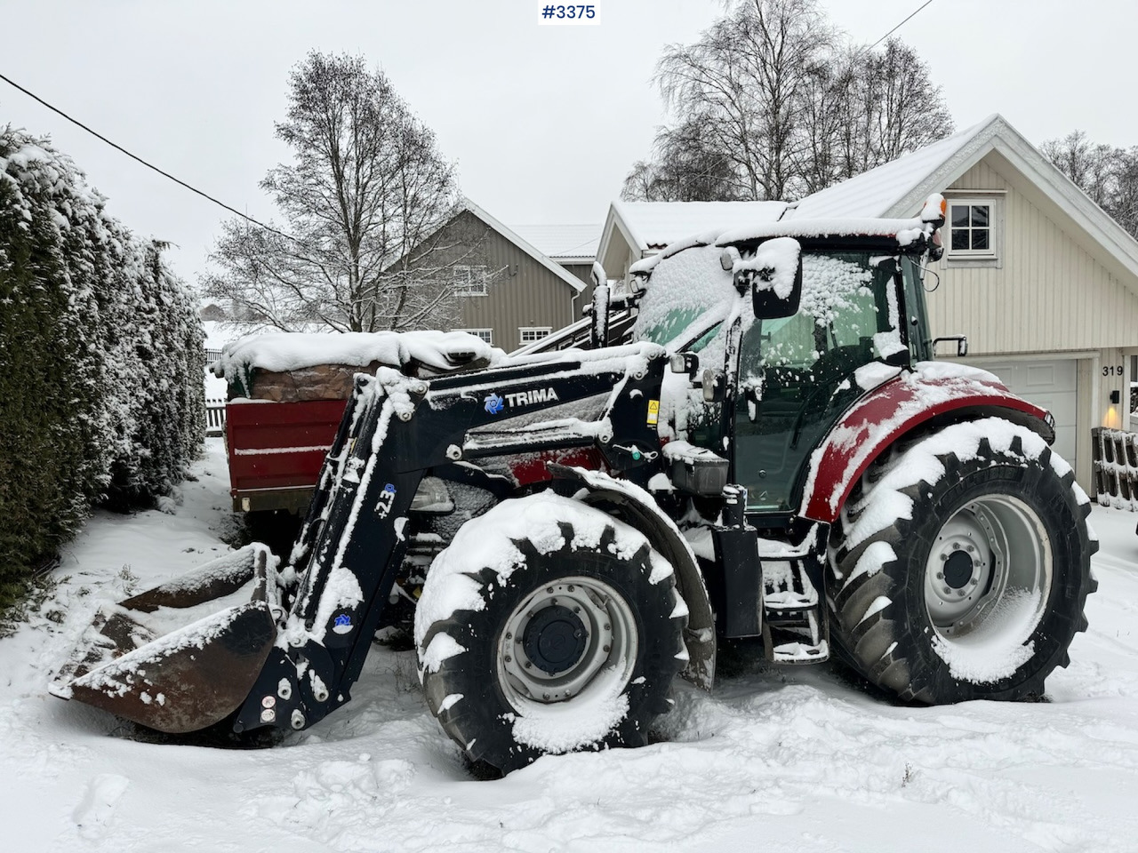 2015 Case IH 115U Pro with Front Loader, Bucket, and Front PTO. Low hours. - Τρακτέρ: φωτογραφία 3 2015 Case IH 115U Pro with Front Loader, Bucket, and Front PTO. Low hours. - Τρακτέρ: φωτογραφία 3