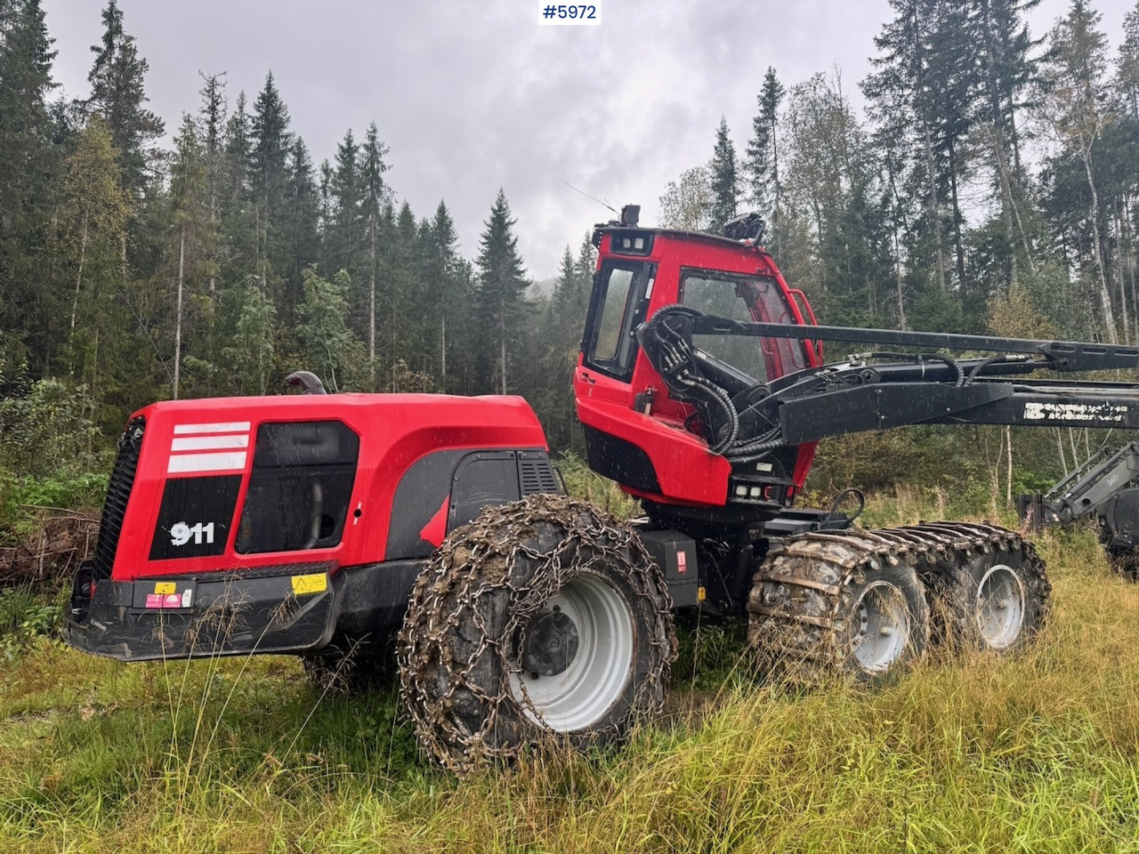 2015 Komatsu 911-6 Harvester with newer head. - Συλλεκτική μηχανή - forest harvester: φωτογραφία 3 2015 Komatsu 911-6 Harvester with newer head. - Συλλεκτική μηχανή - forest harvester: φωτογραφία 3