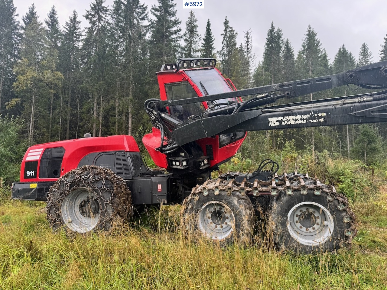 2015 Komatsu 911-6 Harvester with newer head. - Συλλεκτική μηχανή - forest harvester: φωτογραφία 2 2015 Komatsu 911-6 Harvester with newer head. - Συλλεκτική μηχανή - forest harvester: φωτογραφία 2