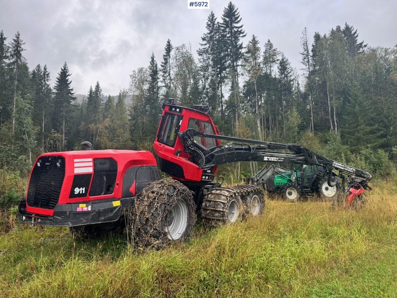 2015 Komatsu 911-6 Harvester with newer head. - Συλλεκτική μηχανή - forest harvester: φωτογραφία 4 2015 Komatsu 911-6 Harvester with newer head. - Συλλεκτική μηχανή - forest harvester: φωτογραφία 4