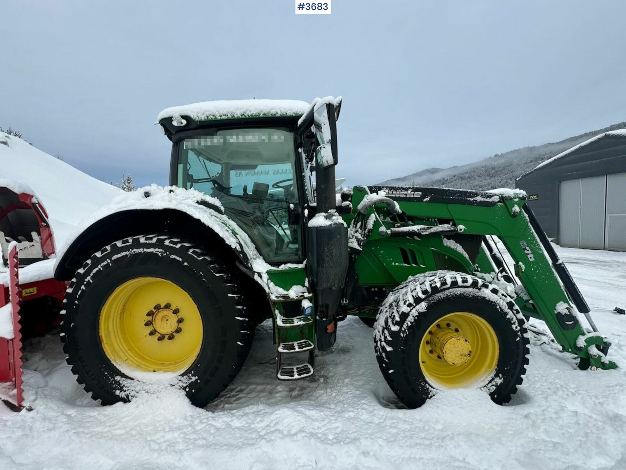 2016 John Deere 6175R 4x4 w/ front loader - Τρακτέρ: φωτογραφία 1 2016 John Deere 6175R 4x4 w/ front loader - Τρακτέρ: φωτογραφία 1