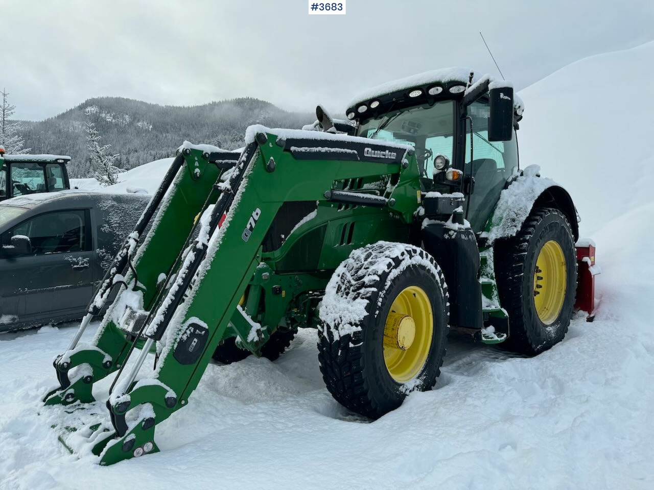 2016 John Deere 6175R 4x4 w/ front loader - Τρακτέρ: φωτογραφία 5 2016 John Deere 6175R 4x4 w/ front loader - Τρακτέρ: φωτογραφία 5