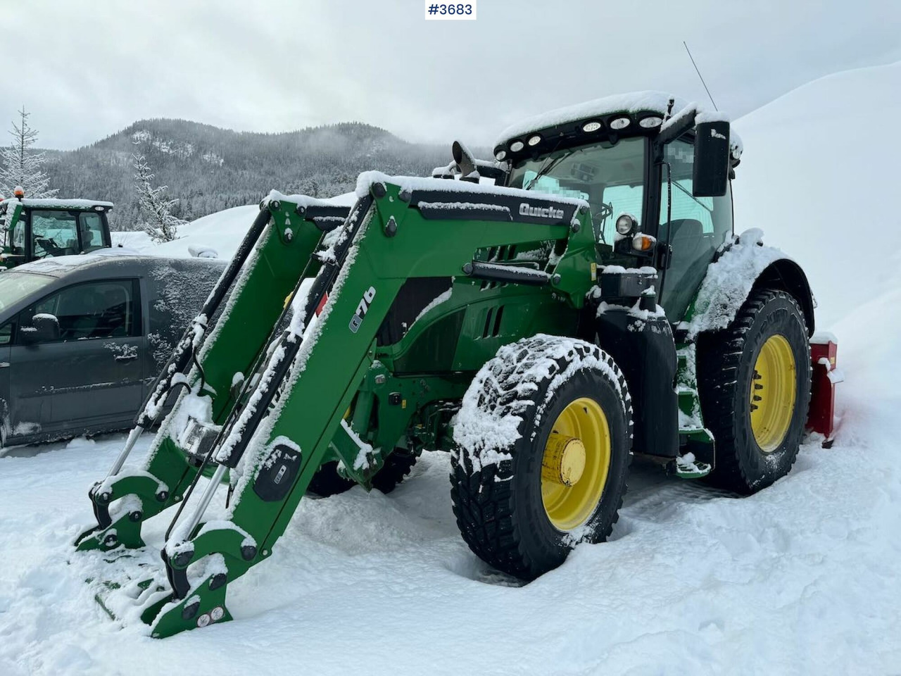 2016 John Deere 6175R 4x4 w/ front loader - Τρακτέρ: φωτογραφία 4 2016 John Deere 6175R 4x4 w/ front loader - Τρακτέρ: φωτογραφία 4