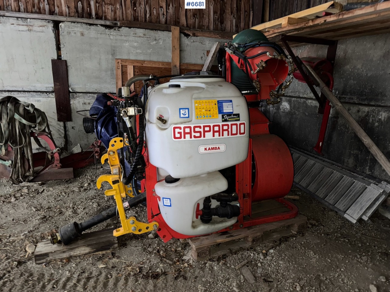 2016 Maschio Gaspardo Kamba 600C Mist sprayer. - Ψεκαστικό: φωτογραφία 1 2016 Maschio Gaspardo Kamba 600C Mist sprayer. - Ψεκαστικό: φωτογραφία 1