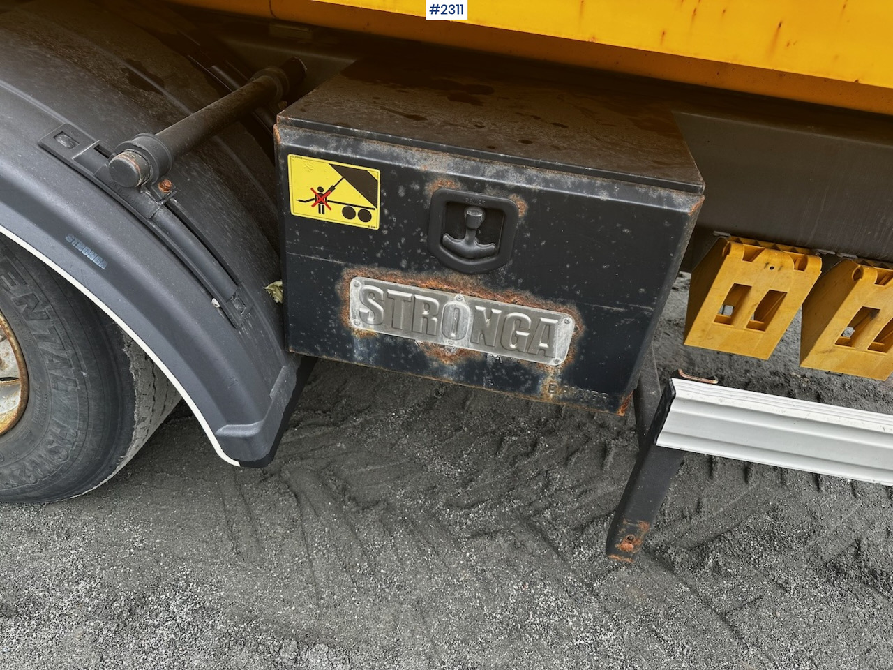 Ανατρεπόμενη ρυμούλκα για τρακτέρ 2016 Stronga DL1200 tractor trailer.: φωτογραφία 14