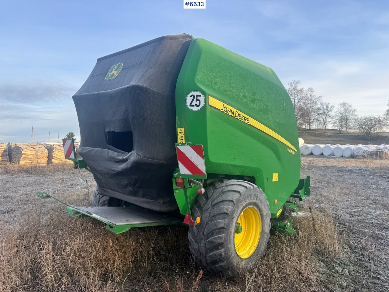 2018 John Deere V451R Round baler - Σανού και κτηνοτροφικά μηχανήματα: φωτογραφία 4 2018 John Deere V451R Round baler - Σανού και κτηνοτροφικά μηχανήματα: φωτογραφία 4