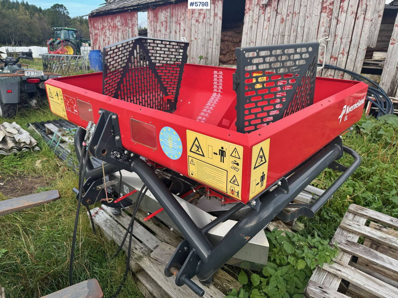 2018 Kverneland Manure spreader. Repair project - Λιπασματοδιανομέας: φωτογραφία 5 2018 Kverneland Manure spreader. Repair project - Λιπασματοδιανομέας: φωτογραφία 5