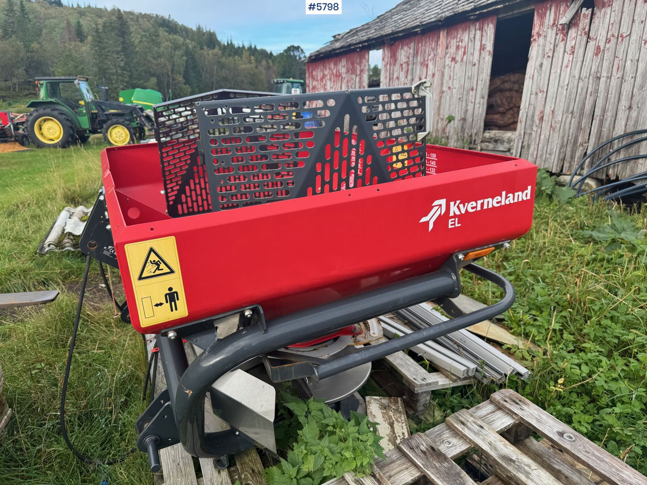 2018 Kverneland Manure spreader. Repair project - Λιπασματοδιανομέας: φωτογραφία 3 2018 Kverneland Manure spreader. Repair project - Λιπασματοδιανομέας: φωτογραφία 3