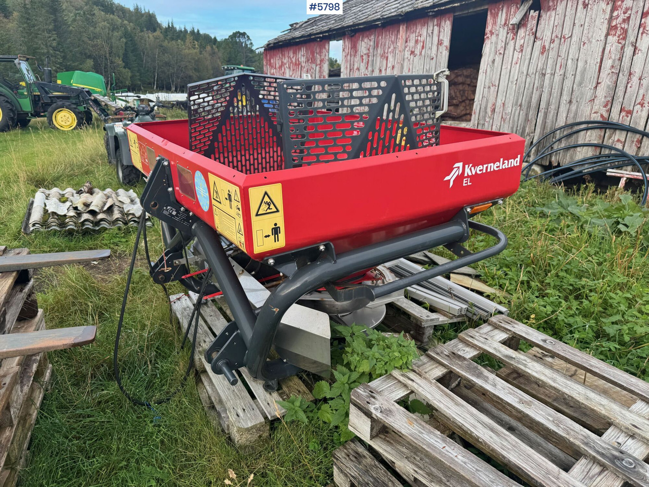 2018 Kverneland Manure spreader. Repair project - Λιπασματοδιανομέας: φωτογραφία 2 2018 Kverneland Manure spreader. Repair project - Λιπασματοδιανομέας: φωτογραφία 2