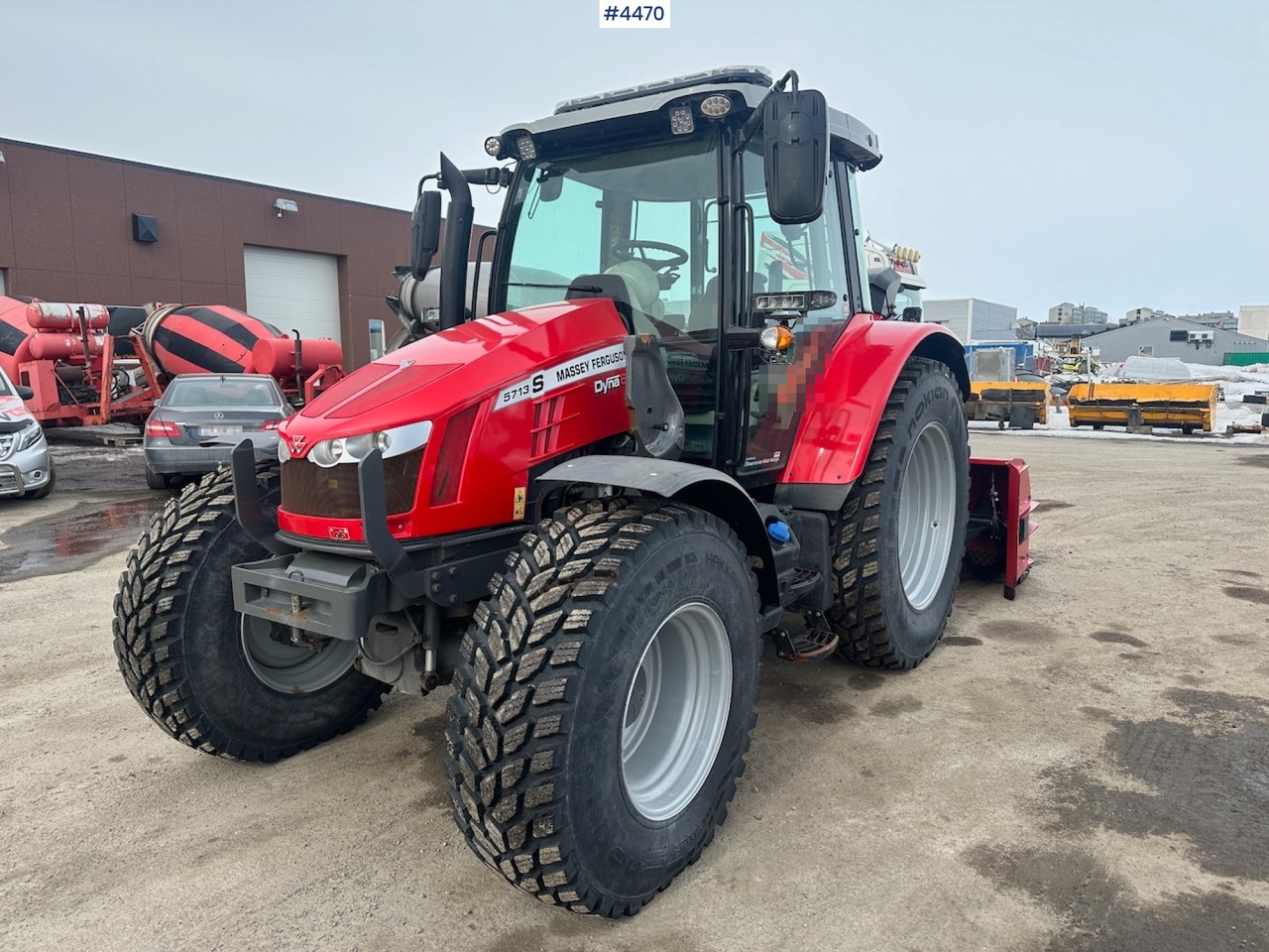 2018 Massey Ferguson MF5713 S w/ 2020 Dalen snow blower - Τρακτέρ: φωτογραφία 2 2018 Massey Ferguson MF5713 S w/ 2020 Dalen snow blower - Τρακτέρ: φωτογραφία 2