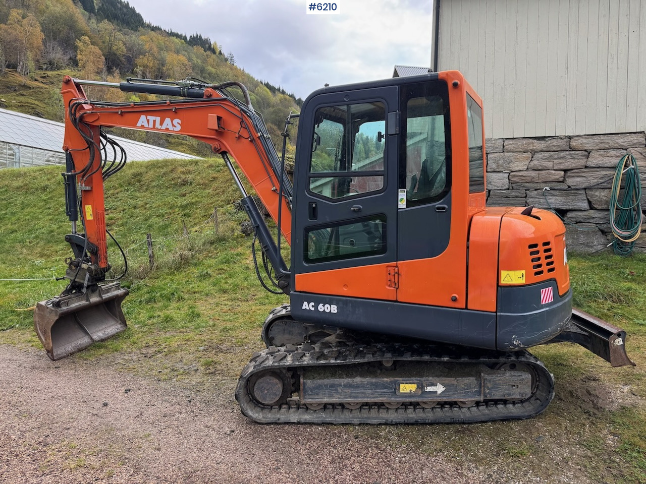 2019 Atlas AC 60B with 3 buckets, grapple, and spike. Low hours!! - Εκσκαφέας: φωτογραφία 2 2019 Atlas AC 60B with 3 buckets, grapple, and spike. Low hours!! - Εκσκαφέας: φωτογραφία 2
