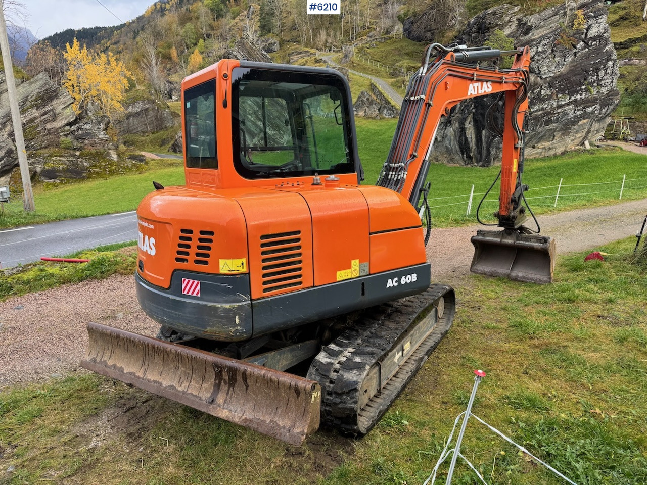 2019 Atlas AC 60B with 3 buckets, grapple, and spike. Low hours!! - Εκσκαφέας: φωτογραφία 5 2019 Atlas AC 60B with 3 buckets, grapple, and spike. Low hours!! - Εκσκαφέας: φωτογραφία 5