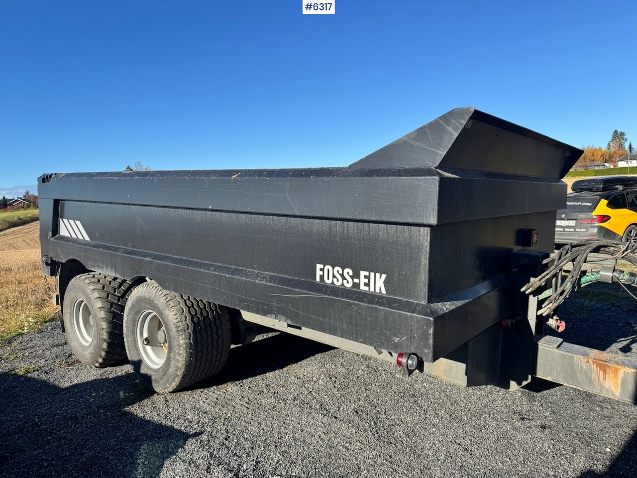 2020 Foss Eik Dumper Trailer. - Ανατρεπόμενη ρυμούλκα για τρακτέρ: φωτογραφία 2 2020 Foss Eik Dumper Trailer. - Ανατρεπόμενη ρυμούλκα για τρακτέρ: φωτογραφία 2