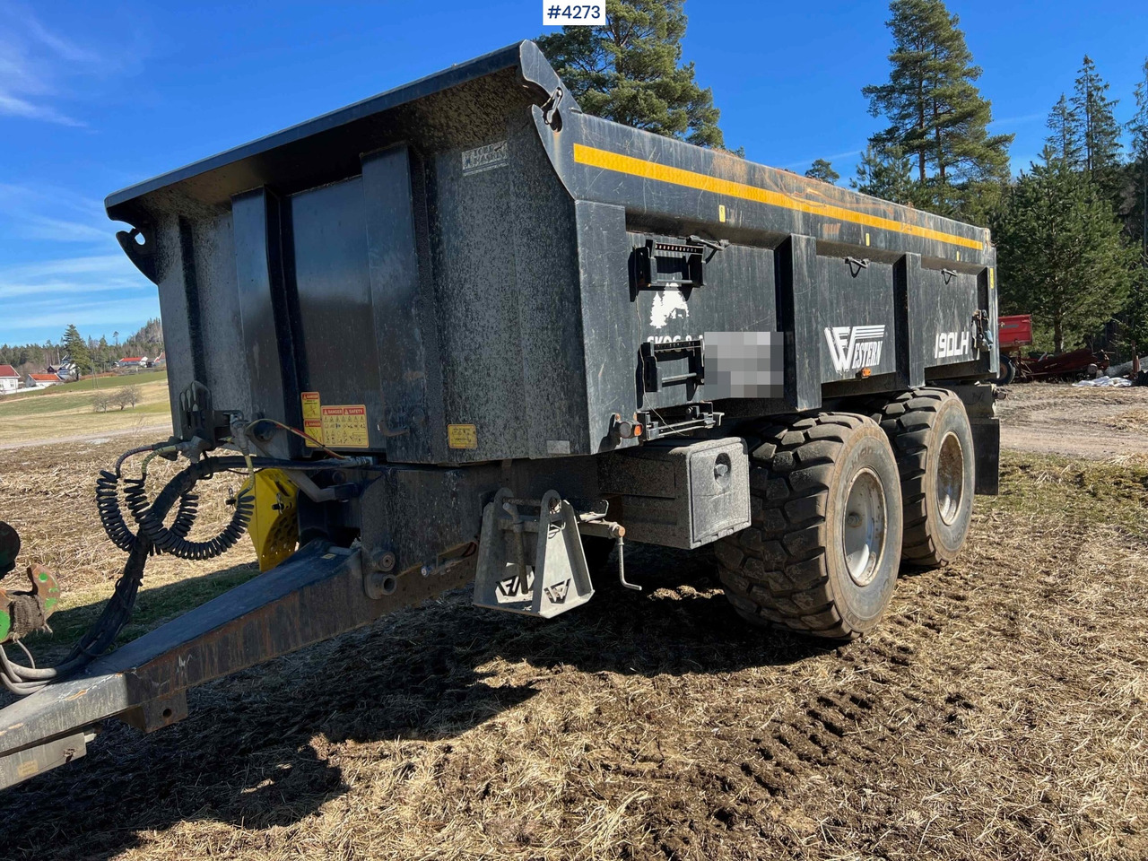 2020 Richard Western wf19DLH 2 axle dump trailer for tractor - Ανατρεπόμενη ρυμούλκα για τρακτέρ: φωτογραφία 2 2020 Richard Western wf19DLH 2 axle dump trailer for tractor - Ανατρεπόμενη ρυμούλκα για τρακτέρ: φωτογραφία 2