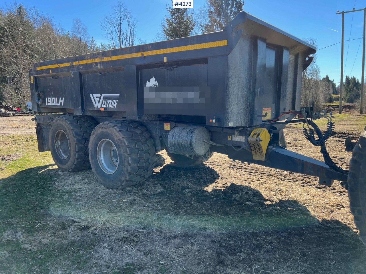 2020 Richard Western wf19DLH 2 axle dump trailer for tractor - Ανατρεπόμενη ρυμούλκα για τρακτέρ: φωτογραφία 1 2020 Richard Western wf19DLH 2 axle dump trailer for tractor - Ανατρεπόμενη ρυμούλκα για τρακτέρ: φωτογραφία 1