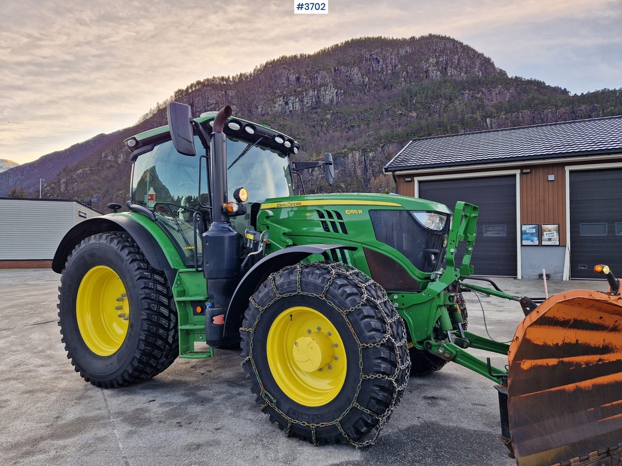 Τρακτέρ 2021 John Deere 6155R w/ front hydraulics and PTO, only 770 hours!: φωτογραφία 27