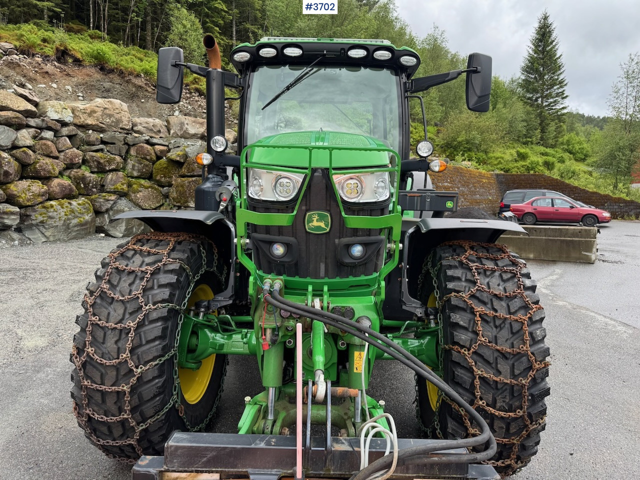 Τρακτέρ 2021 John Deere 6155R w/ front hydraulics and PTO, only 770 hours!: φωτογραφία 21