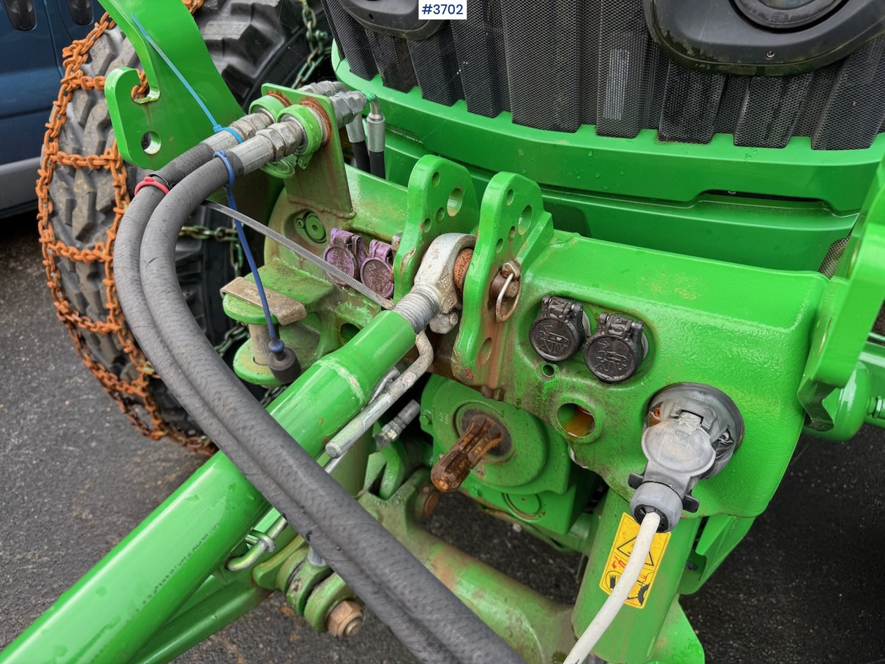 Τρακτέρ 2021 John Deere 6155R w/ front hydraulics and PTO, only 770 hours!: φωτογραφία 24