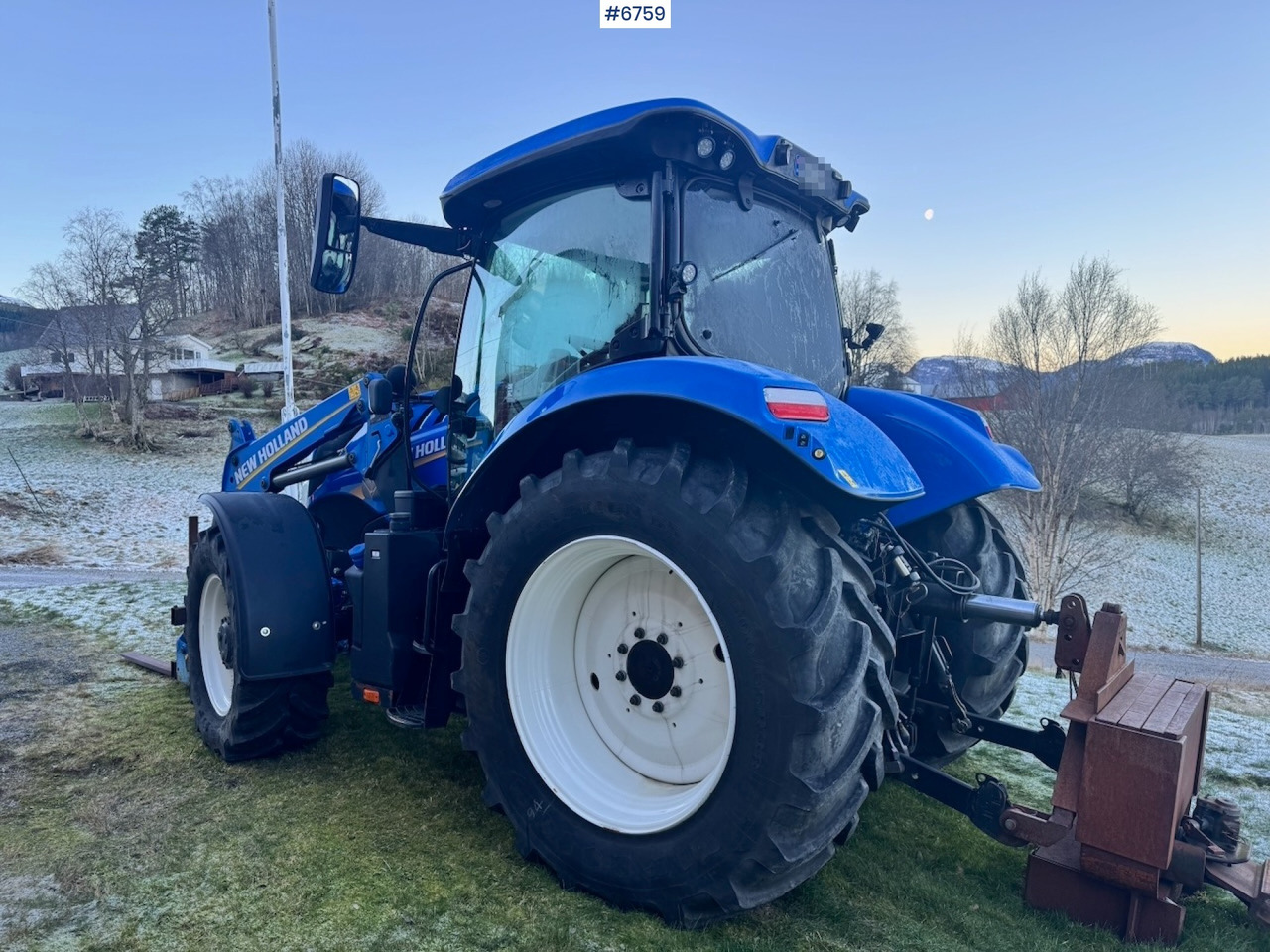 2021 New Holland T6.180 w/ Front loader, 2 sets of tires and Front hydraulics. 2100 hours. - Τρακτέρ: φωτογραφία 4 2021 New Holland T6.180 w/ Front loader, 2 sets of tires and Front hydraulics. 2100 hours. - Τρακτέρ: φωτογραφία 4