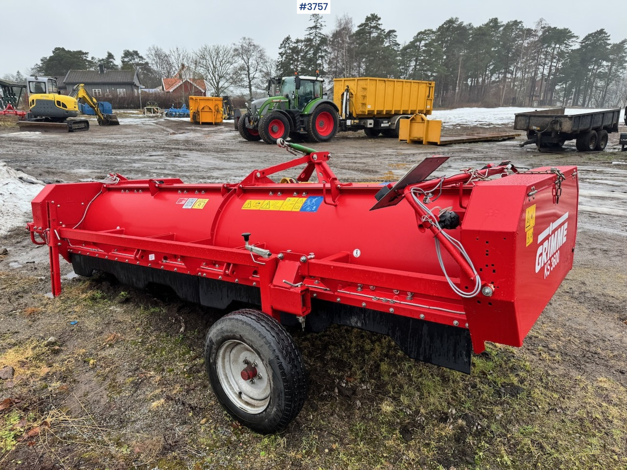 2022 Grimme KS3600 Rice crusher. - Καταστροφέας υπολειμμάτων πατάτας: φωτογραφία 2 2022 Grimme KS3600 Rice crusher. - Καταστροφέας υπολειμμάτων πατάτας: φωτογραφία 2