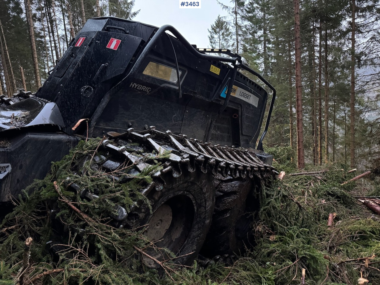 Συλλεκτική μηχανή - forest harvester 2022 Logset 12H GTE: φωτογραφία 30