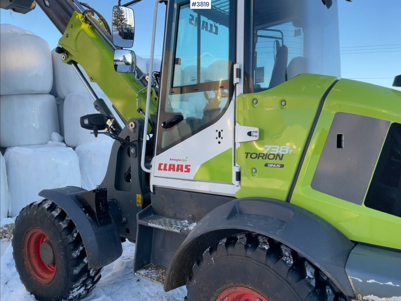 2023 Claas Torion 738 T Sinus - Ελαστιχοφόρος φορτωτής: φωτογραφία 3 2023 Claas Torion 738 T Sinus - Ελαστιχοφόρος φορτωτής: φωτογραφία 3