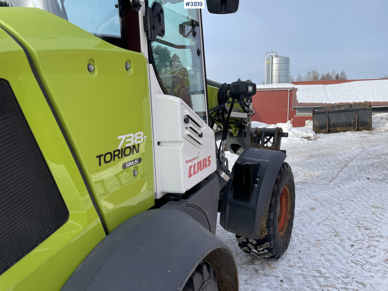2023 Claas Torion 738 T Sinus - Ελαστιχοφόρος φορτωτής: φωτογραφία 5 2023 Claas Torion 738 T Sinus - Ελαστιχοφόρος φορτωτής: φωτογραφία 5