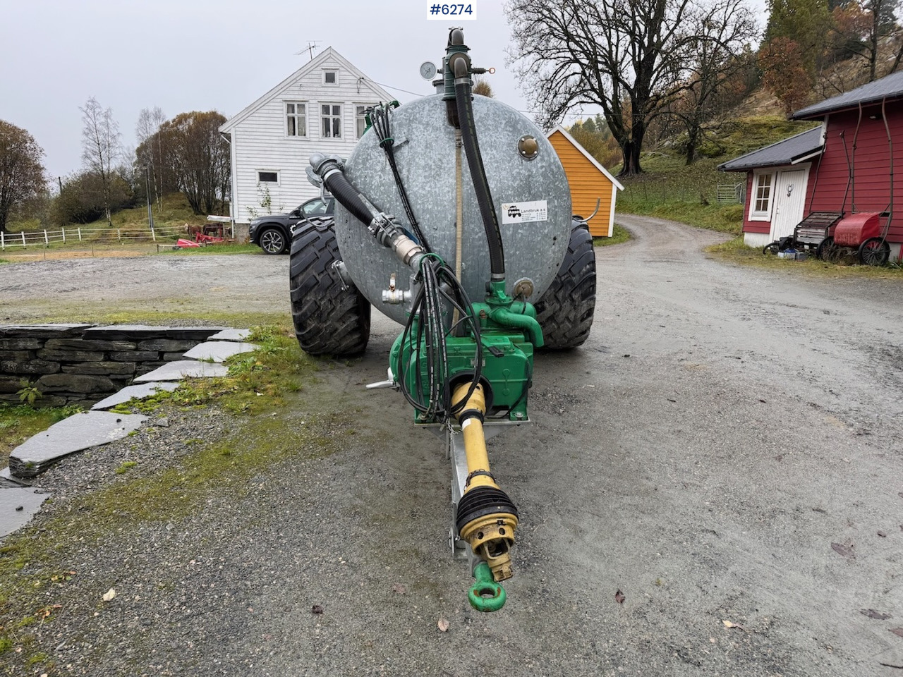 2024 Garcia C-60 6000 liter manure wagon w/ vacuum, combi and cannon. - Κοπροδιανομέας υγρής κοπριάς: φωτογραφία 3 2024 Garcia C-60 6000 liter manure wagon w/ vacuum, combi and cannon. - Κοπροδιανομέας υγρής κοπριάς: φωτογραφία 3