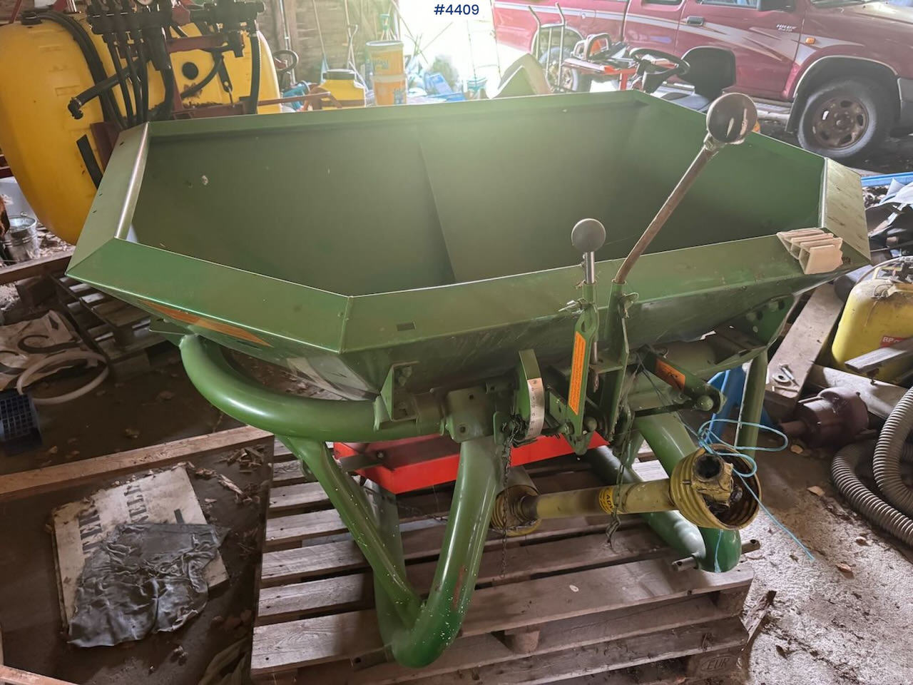 Amazone ZA-F 603 Fertilizer spreader - Λιπασματοδιανομέας: φωτογραφία 3 Amazone ZA-F 603 Fertilizer spreader - Λιπασματοδιανομέας: φωτογραφία 3