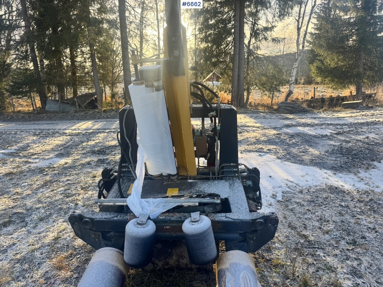 Approx. 2006 Tanco 1510 Round Bale Wrapper. - Σανού και κτηνοτροφικά μηχανήματα: φωτογραφία 4 Approx. 2006 Tanco 1510 Round Bale Wrapper. - Σανού και κτηνοτροφικά μηχανήματα: φωτογραφία 4