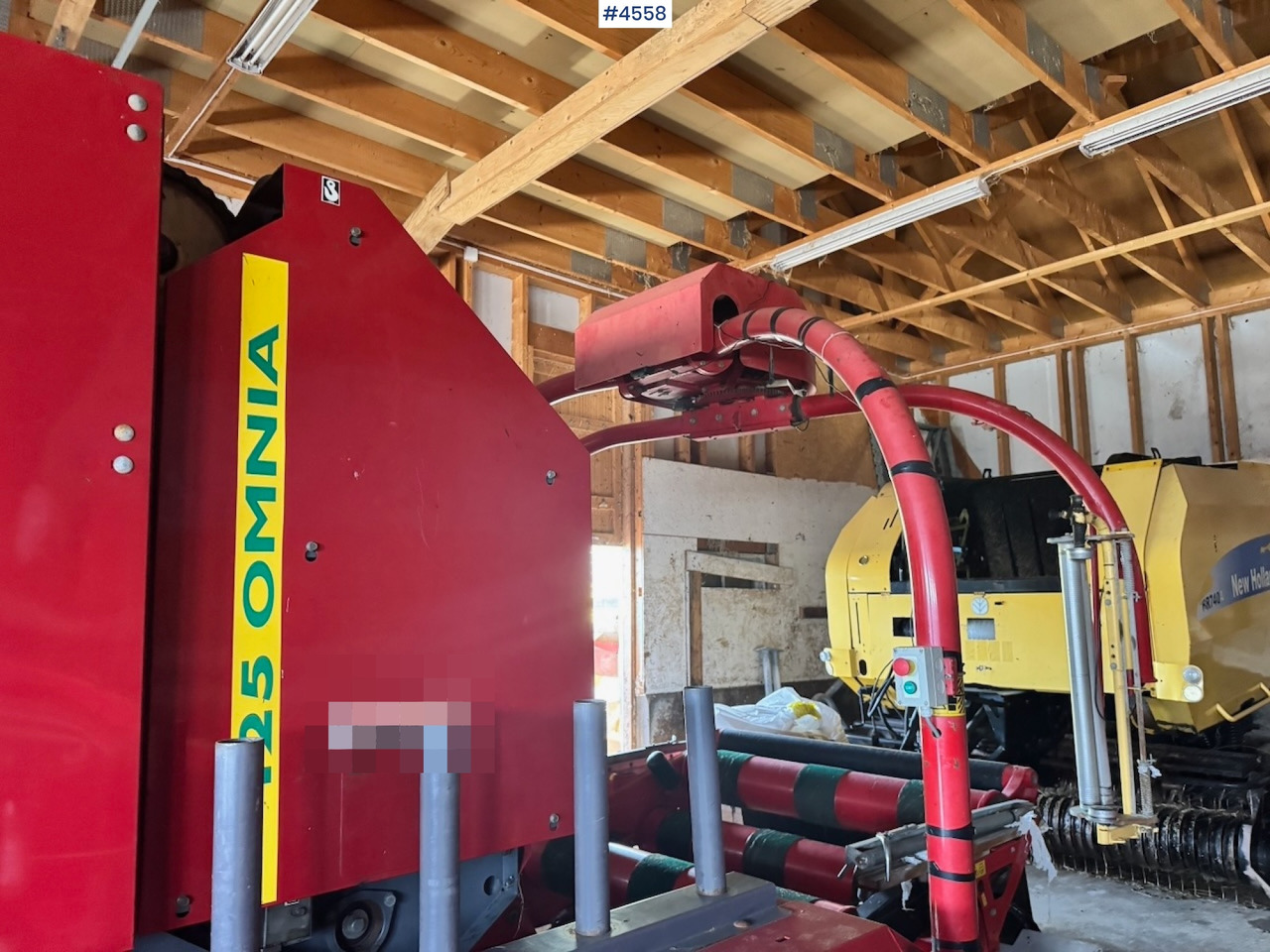 Approx. 2010 FeraBoli Omnia 125 Round Baler - Σανού και κτηνοτροφικά μηχανήματα: φωτογραφία 4 Approx. 2010 FeraBoli Omnia 125 Round Baler - Σανού και κτηνοτροφικά μηχανήματα: φωτογραφία 4