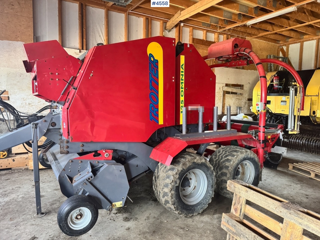 Approx. 2010 FeraBoli Omnia 125 Round Baler - Σανού και κτηνοτροφικά μηχανήματα: φωτογραφία 3 Approx. 2010 FeraBoli Omnia 125 Round Baler - Σανού και κτηνοτροφικά μηχανήματα: φωτογραφία 3