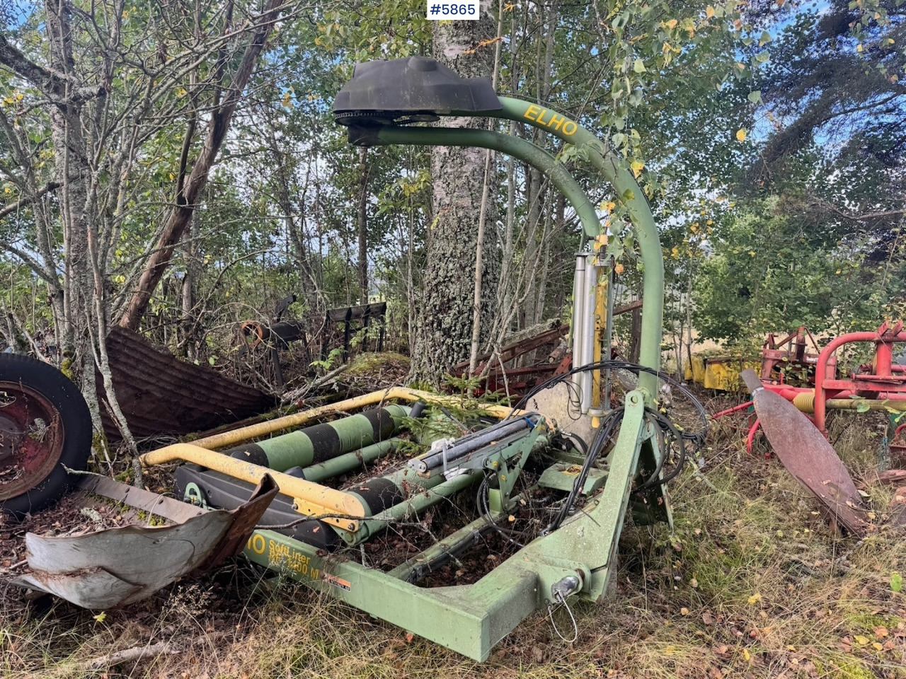 Ca. 2007 Elho 1400RF Round bale wrapper - Σανού και κτηνοτροφικά μηχανήματα: φωτογραφία 1 Ca. 2007 Elho 1400RF Round bale wrapper - Σανού και κτηνοτροφικά μηχανήματα: φωτογραφία 1