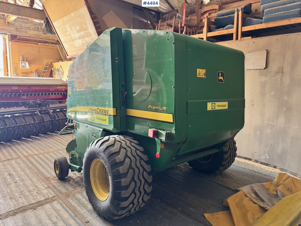 Ca. 2010 John Deere 578 Round Baler. Low hours / Lightly used. - Σανού και κτηνοτροφικά μηχανήματα: φωτογραφία 5 Ca. 2010 John Deere 578 Round Baler. Low hours / Lightly used. - Σανού και κτηνοτροφικά μηχανήματα: φωτογραφία 5