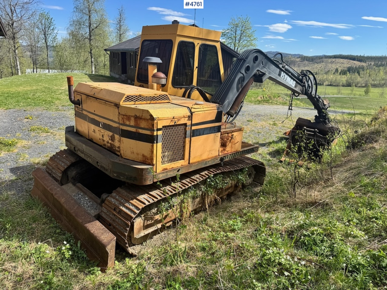 Circa 1990 Hymas 82R Crawler excavator w/ 2 buckets. - Εκσκαφέας: φωτογραφία 5 Circa 1990 Hymas 82R Crawler excavator w/ 2 buckets. - Εκσκαφέας: φωτογραφία 5