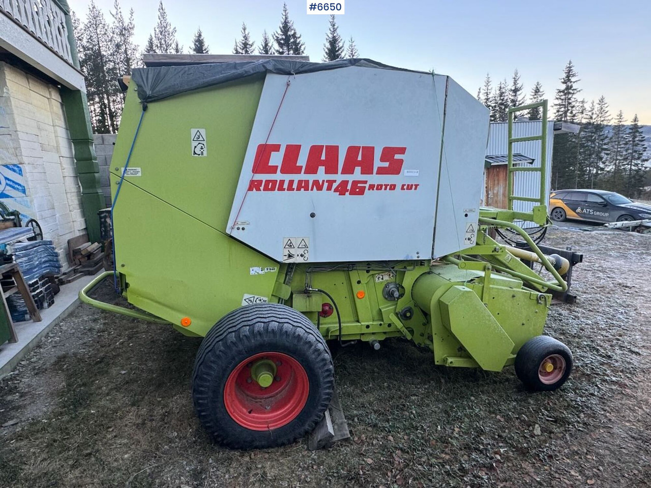 Claas Rollant 46 Roto cut - Σανού και κτηνοτροφικά μηχανήματα: φωτογραφία 2 Claas Rollant 46 Roto cut - Σανού και κτηνοτροφικά μηχανήματα: φωτογραφία 2