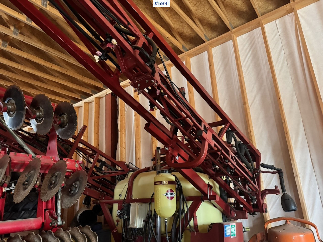 Hardi Åkersprøyte. 21 w booms. - Ψεκαστικό: φωτογραφία 2 Hardi Åkersprøyte. 21 w booms. - Ψεκαστικό: φωτογραφία 2