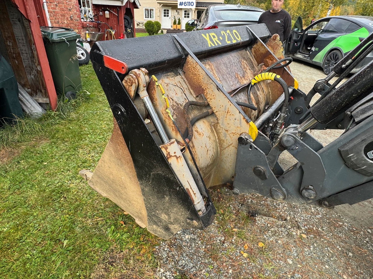 Μηχανή οργώματος Hydraulic grading bucket: φωτογραφία 7