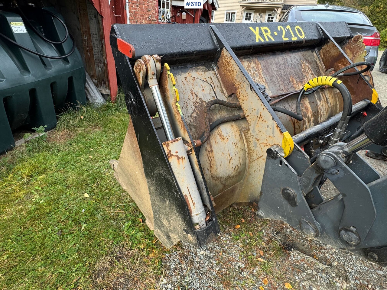 Μηχανή οργώματος Hydraulic grading bucket: φωτογραφία 8