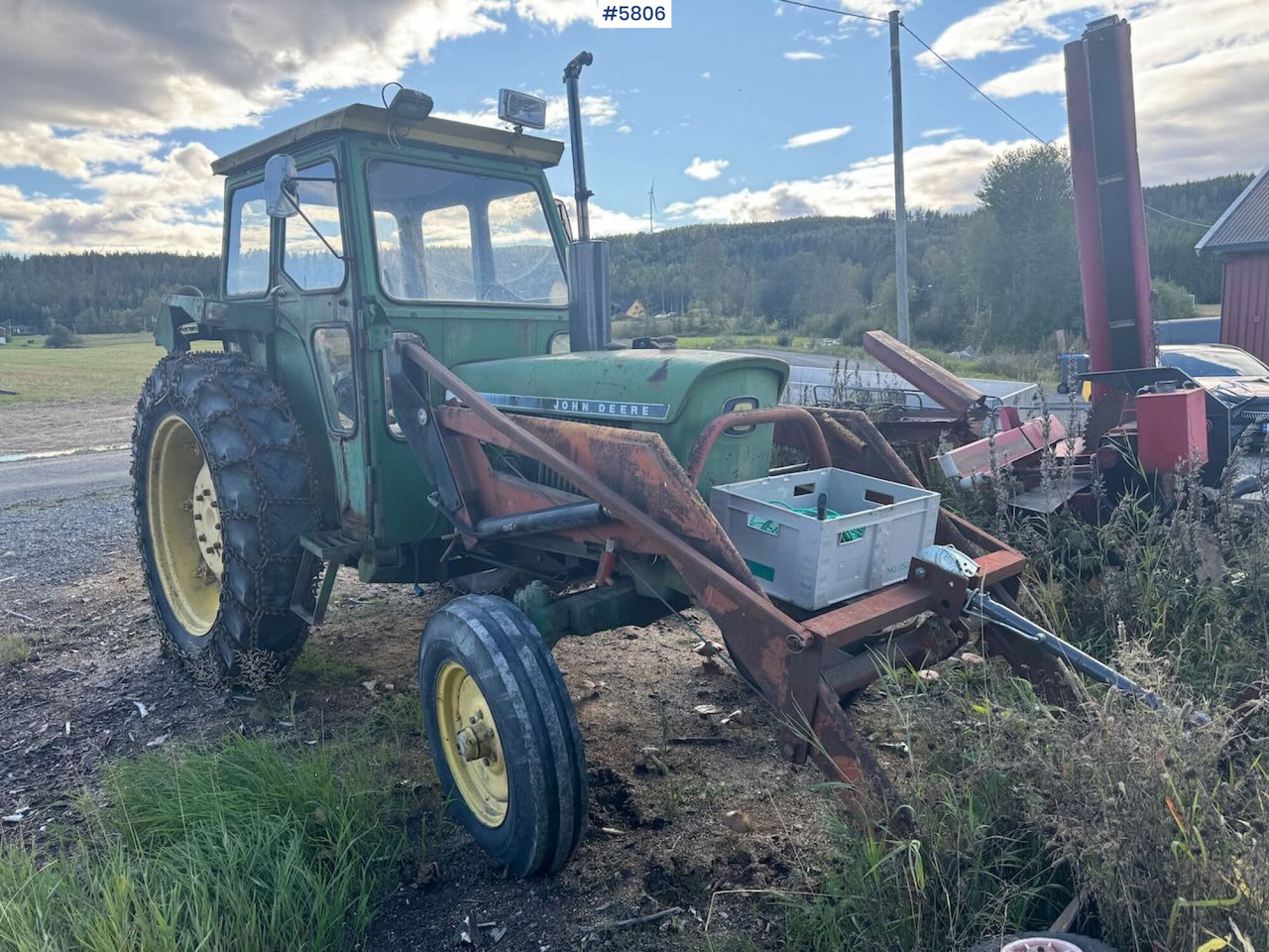 John Deere 2130 - Τρακτέρ: φωτογραφία 4 John Deere 2130 - Τρακτέρ: φωτογραφία 4