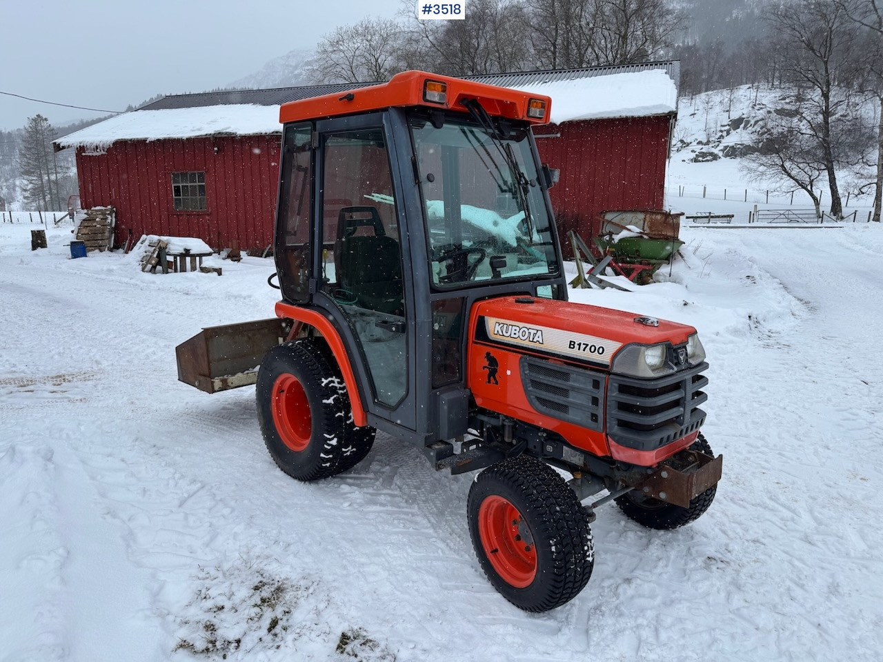Kubota B1700 with low hours and some extra equipment - Τρακτέρ: φωτογραφία 2 Kubota B1700 with low hours and some extra equipment - Τρακτέρ: φωτογραφία 2