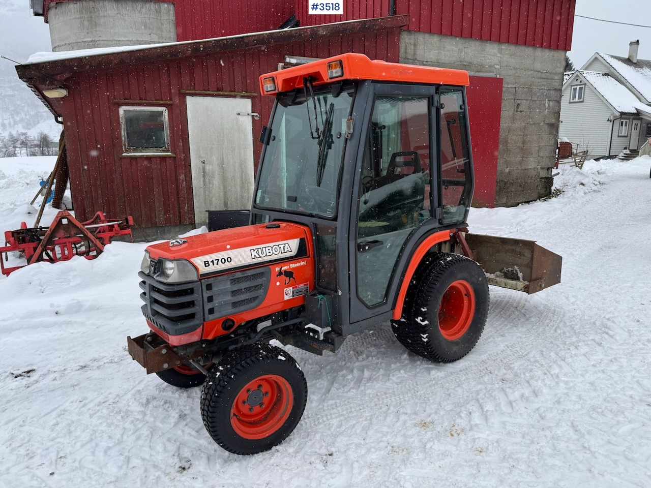 Kubota B1700 with low hours and some extra equipment - Τρακτέρ: φωτογραφία 3 Kubota B1700 with low hours and some extra equipment - Τρακτέρ: φωτογραφία 3