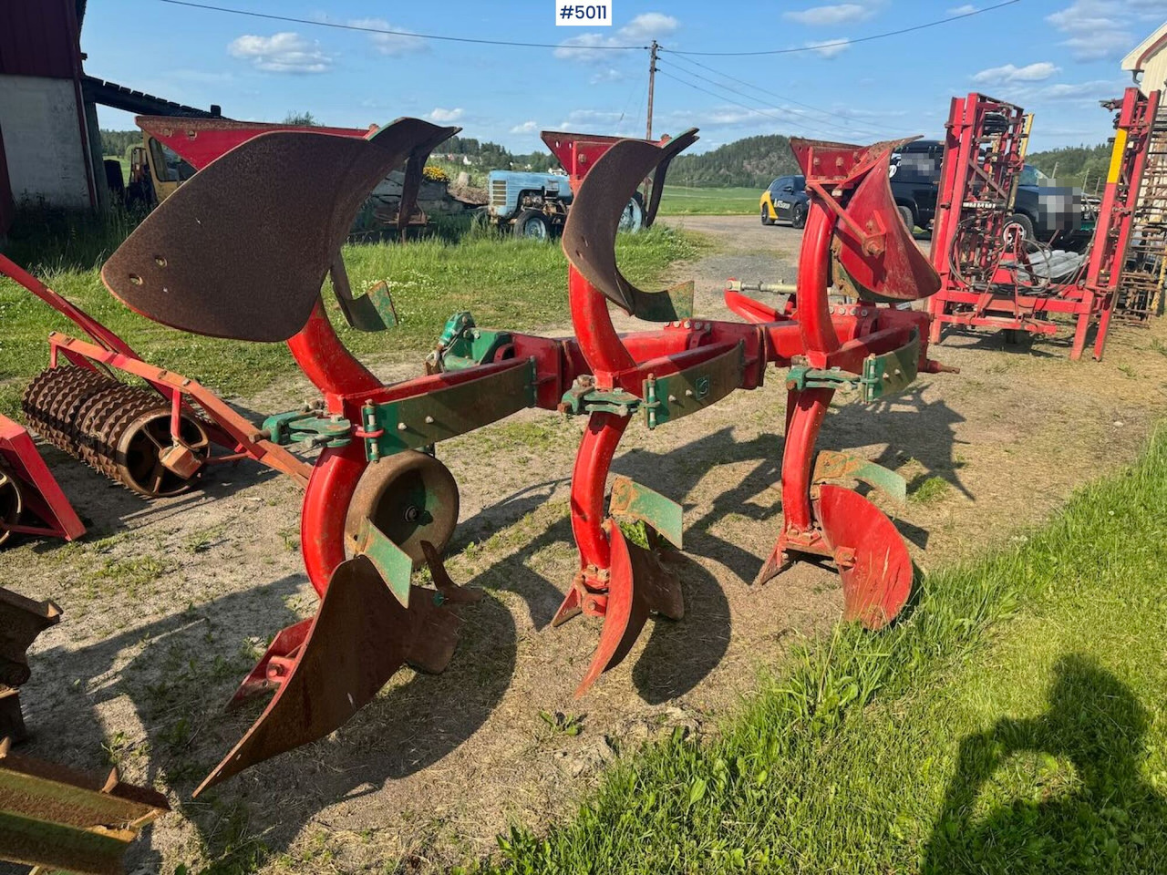 Kverneland Mod. E 3-blade reversible plough - Μηχανή οργώματος: φωτογραφία 2 Kverneland Mod. E 3-blade reversible plough - Μηχανή οργώματος: φωτογραφία 2