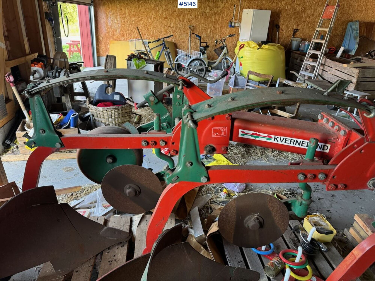 Kverneland Model A 3-furrow plough - Μηχανή οργώματος: φωτογραφία 3 Kverneland Model A 3-furrow plough - Μηχανή οργώματος: φωτογραφία 3