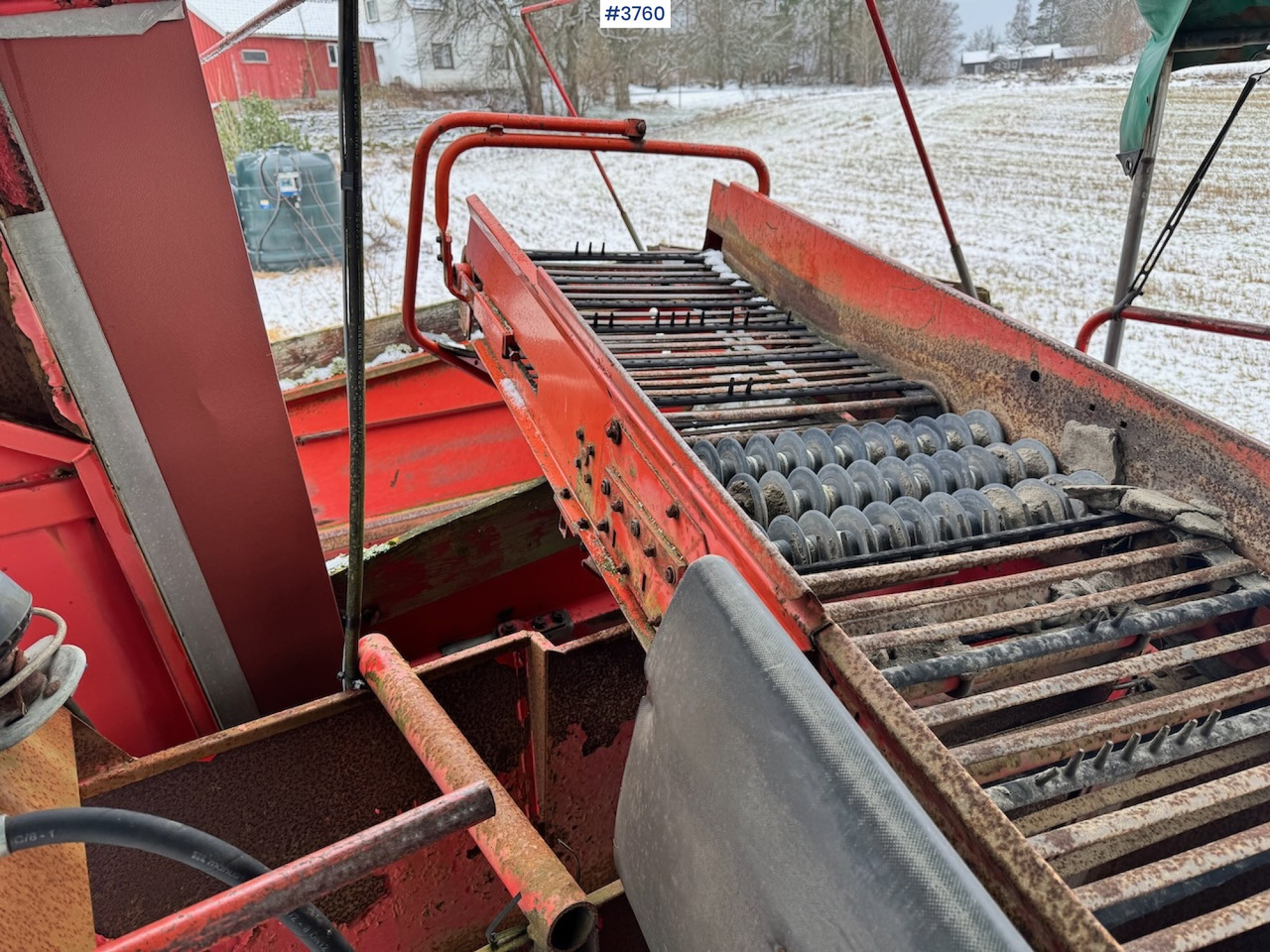 Πατατοεξαγωγέας Kverneland N2100 Potetopptaker with Kverneland desmantling machine.: φωτογραφία 25