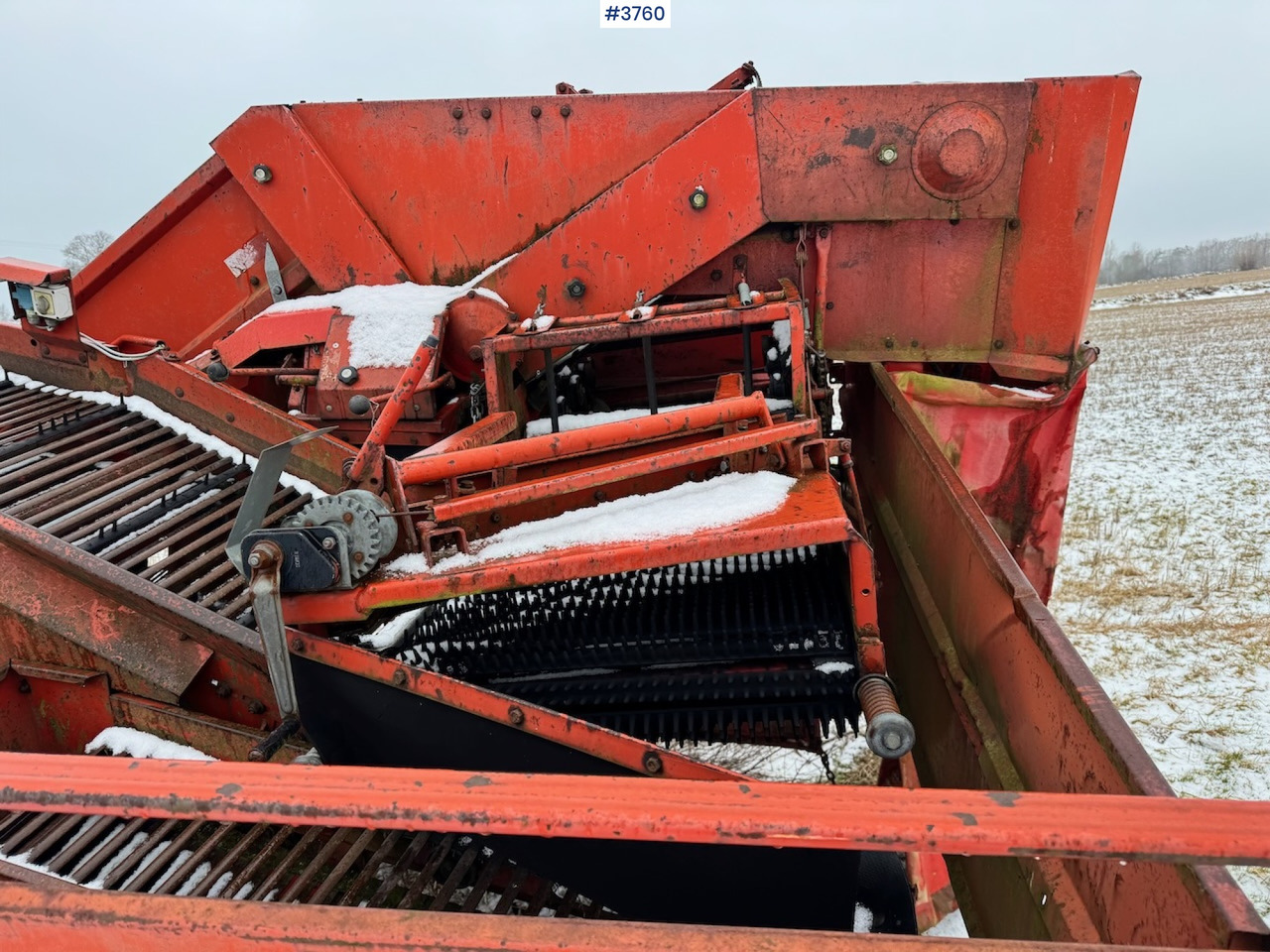 Πατατοεξαγωγέας Kverneland N2100 Potetopptaker with Kverneland desmantling machine.: φωτογραφία 18