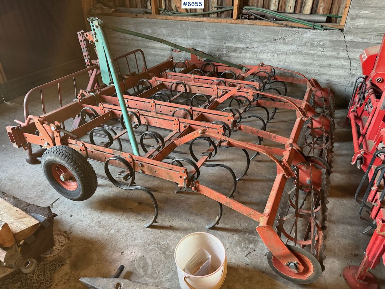 Kverneland harrow with cage roller - Μηχανή οργώματος: φωτογραφία 1 Kverneland harrow with cage roller - Μηχανή οργώματος: φωτογραφία 1