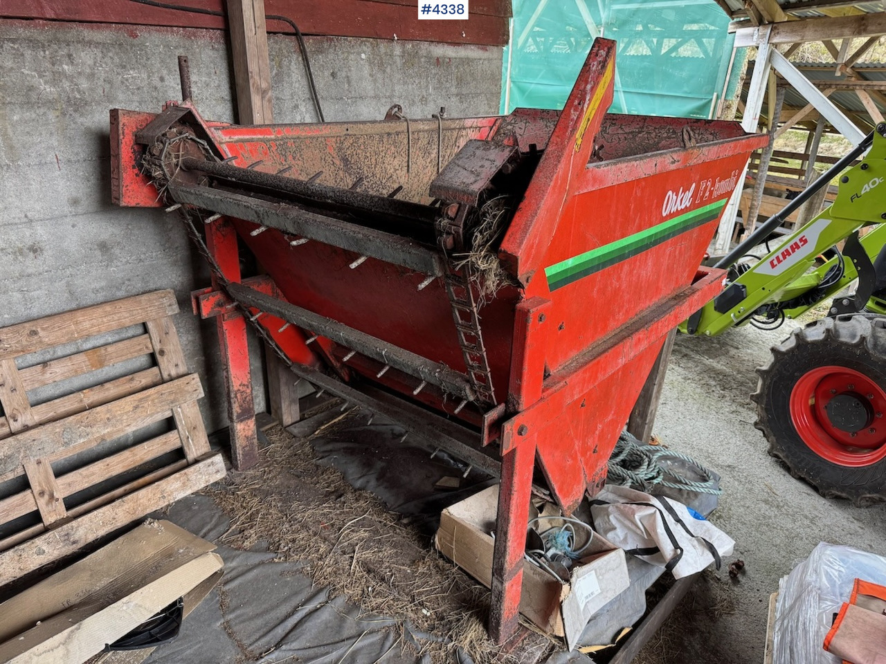 Orkel F2 Combination silage spreader. - Μηχανηματα κτηνοτροφιασ: φωτογραφία 2 Orkel F2 Combination silage spreader. - Μηχανηματα κτηνοτροφιασ: φωτογραφία 2