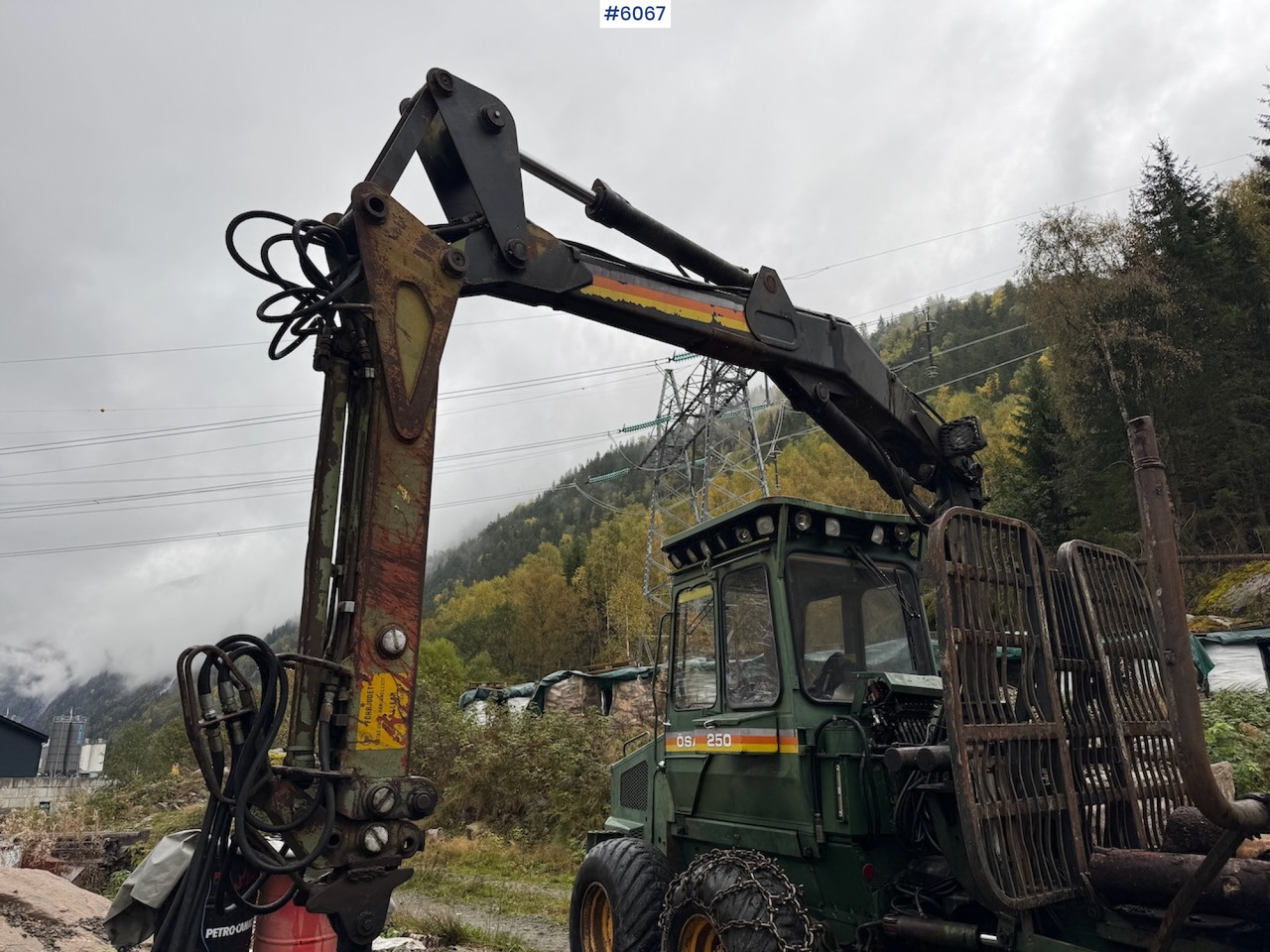 Øsa 250 FMG Load carrier. - Λαστιχοφόρα προωθητικo - forwarder: φωτογραφία 4 Øsa 250 FMG Load carrier. - Λαστιχοφόρα προωθητικo - forwarder: φωτογραφία 4